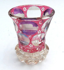 Antique C19th German Cranberry