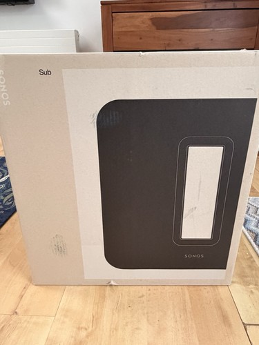 Sonos sub original packaging - sonos,