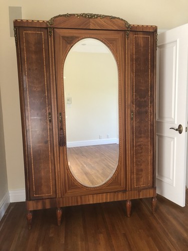 Antique french armoire - antique,