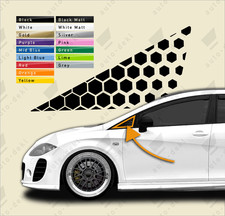 Front quarter window decals