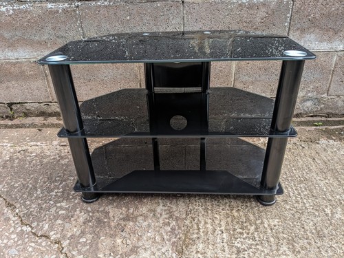 Black glass stand cms - glass,