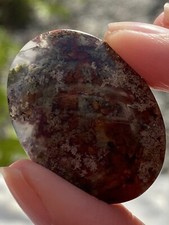 Moss Agate Cabochon Oval AAA