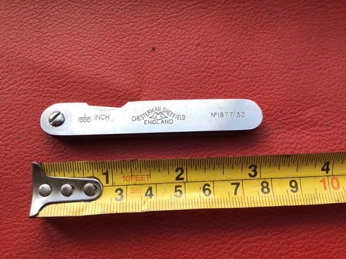 Bentley feeler gauge vintage - feeler,