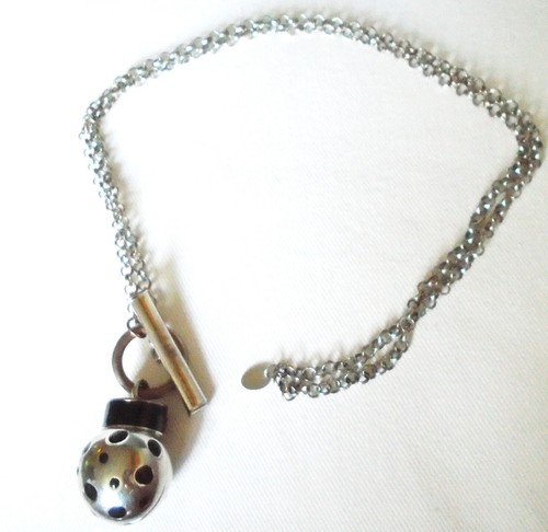 Jaeger long chain silver tone - long,