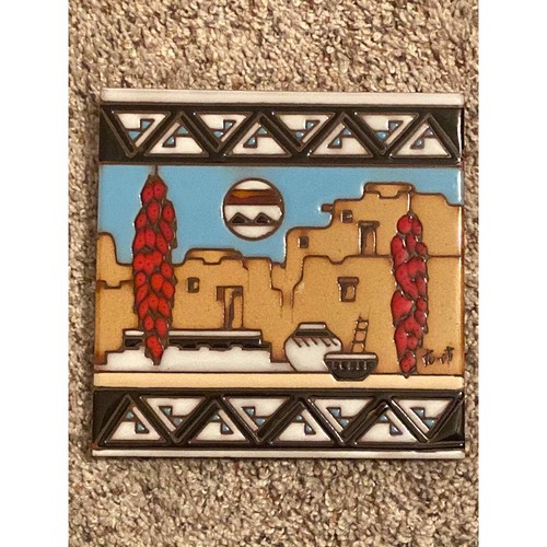 Earthtone tile southwestern - tile,