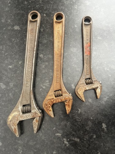 Bahco adjustable spanners - adjustable,
