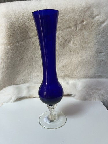 Tall cobalt blue - tall, glass