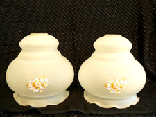 PAIR VINTAGE LARGE PENDANT