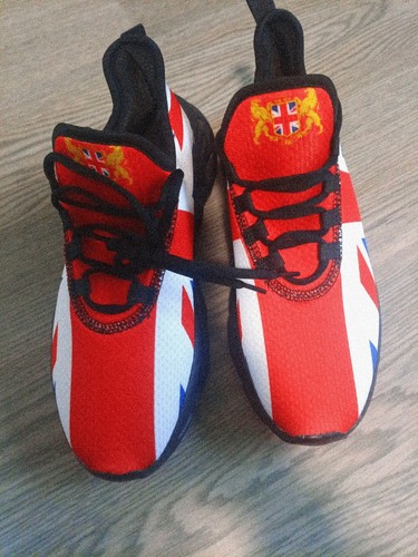Union jack trainers - union, size