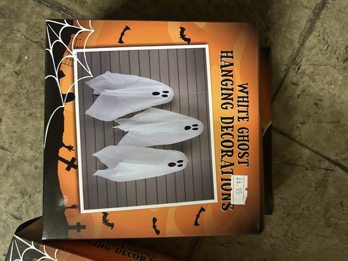 Halloween hanging white - halloween,