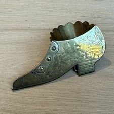 Vintage Brass Match Holder