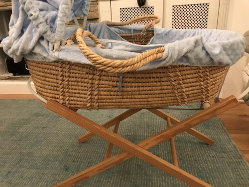 Mothercare moses basket and - mothercare,