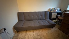 Grey Double Foldable Sofa bed