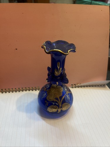 Vintage blue glass - vintage,