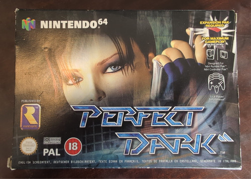 Perfect dark n64 boxed - perfect,