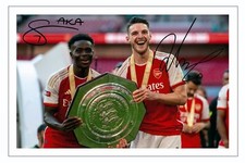 SAKA & RICE Signed Autograph