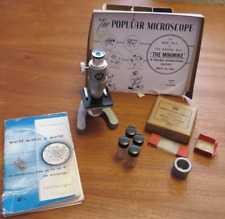 Minimike C&D Hemel Hempstead England Microscope A Micro Dissecting Outfit Magnif