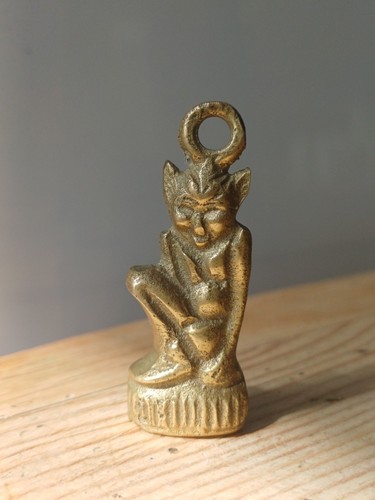 Vintage solid brass cornish - solid,