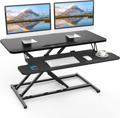 Standing desk converter - standing,