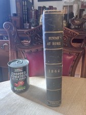 Antique 1864 Book SUNDAY AT
