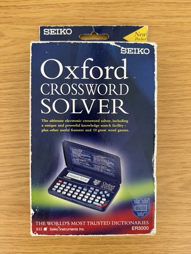 Seiko er3000 digital crossword - seiko,
