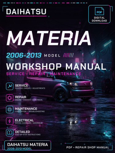 Daihatsu materia 2006 2007 - materia,