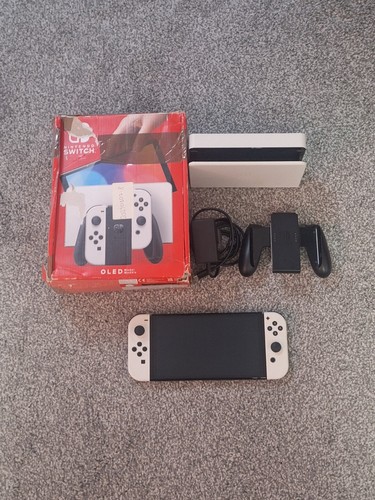 Nintendo switch oled white - nintendo,