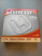 Eveready S711 16W 4-Pin GR10q 2D Energy Saving Lamp Warm White 3500K Boxed