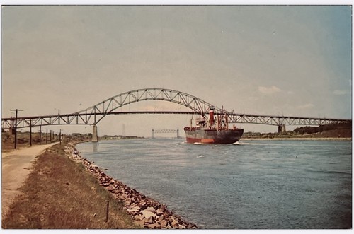 Bourne bridge over cape - over, cod