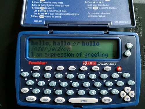 Franklin collins electronic - collins,
