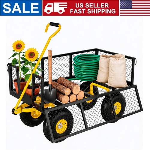 900 lbs steel - garden, cart