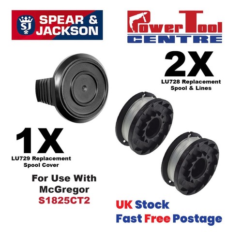 Spool line cover - 2x, &