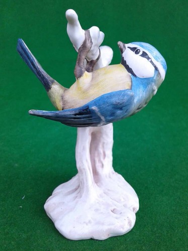 Goebel porcelain blue titmouse - blue,