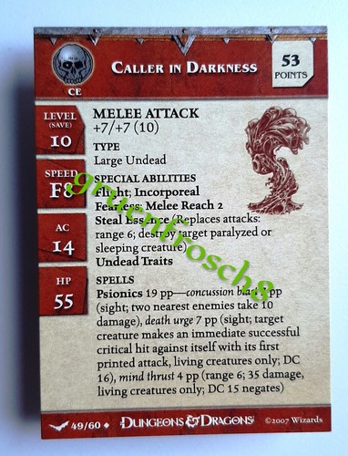 Caller darkness 49 u - ►caller,