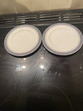 Royal Doulton Sherbrooke Tea Plates X2.