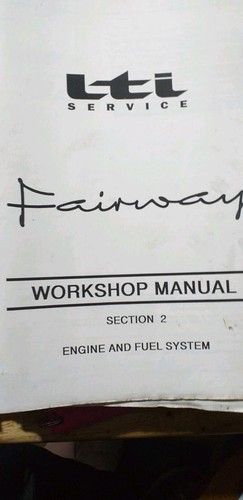Used workshop manual for - , a