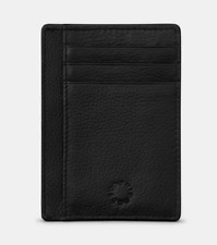 Yoshi Black Leather Card