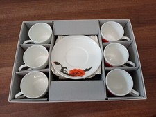 Six Wedgwood Susie Cooper Cup