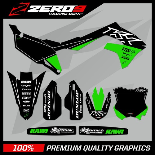 Kawasaki motocross graphics - kawasaki,