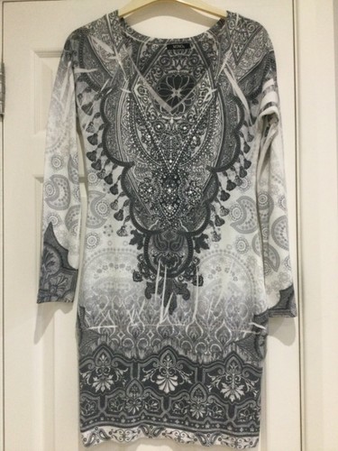 Vintage grey beaded - xoxo, fine