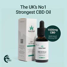 CBD Oil THC-Free Swiss Peak