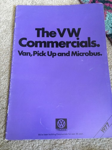 The commercials van - vw, vw