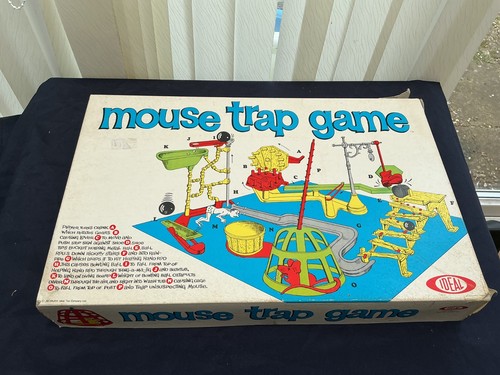 Ideal vintage mouse - trap, board