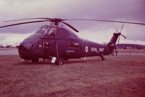 Aircraft slide raf westland - slide,