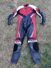 One-Piece Motorbike Leathers Suit