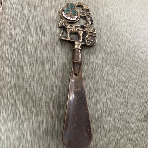 Vintage enamel and brass - enamel,