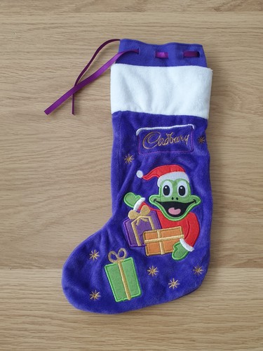 Cadbury plush purple christmas - cadbury,
