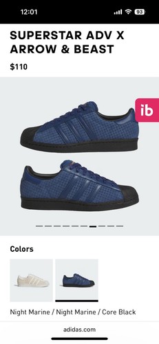 New adidas arrow - &, beast