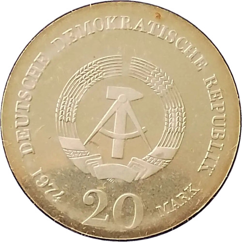 Germany gdr ddr mark coin - germany,