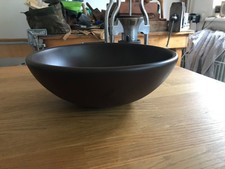 Brown ceramic sink , never